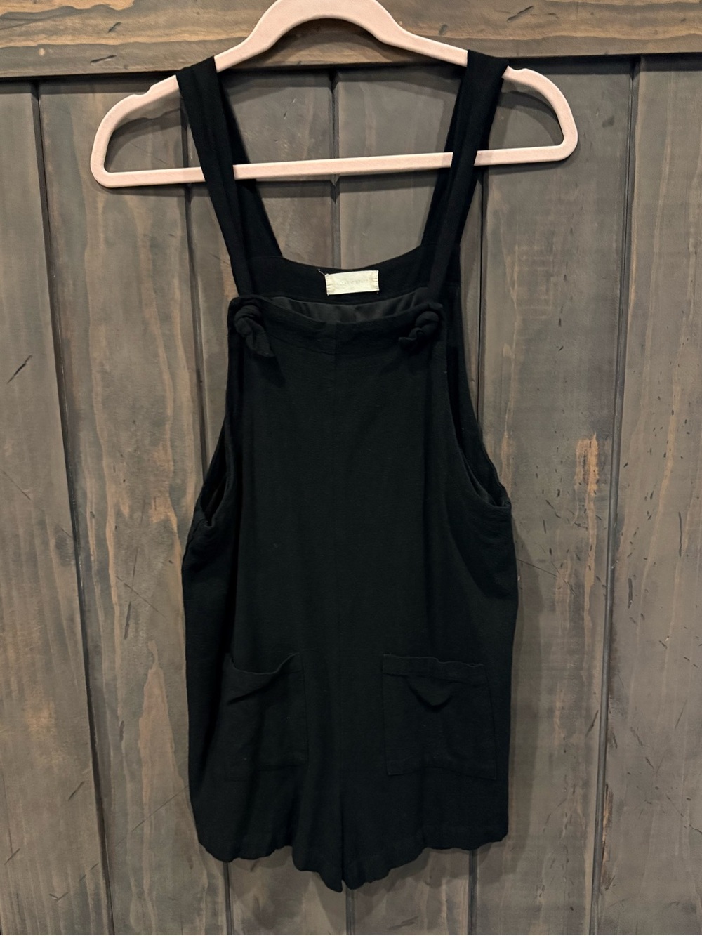 Altar’s State Black Women's Romper - Classic Sleeveless Overalls